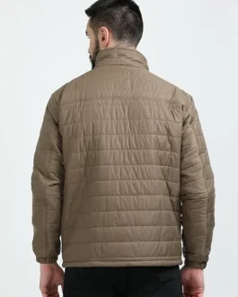 Plutus Men Solid Bomber Jacket