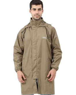 Plutus Kneelength Rain coat