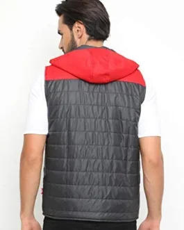 Plutus Hooded Sleeveless Padded Jacket