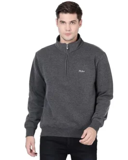 Plutus Full Sleeve Solid Sweatshirt