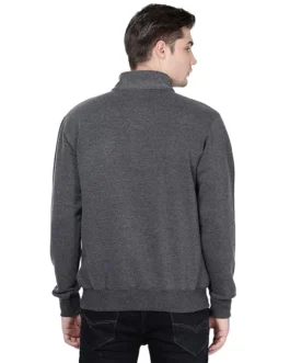Plutus Full Sleeve Solid Sweatshirt