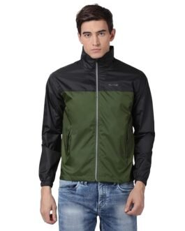 Men’s Windproof Hooded Water Resistant Windbreaker