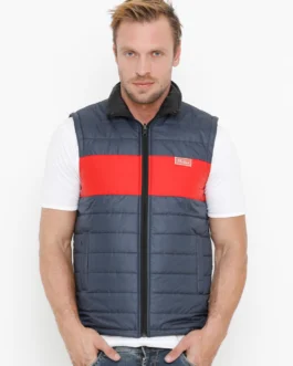 Plutus Hooded Sleeveless Padded Jacket