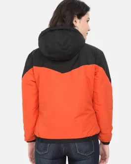 Plutus Women’s Hooded Neck Bomber Jacket