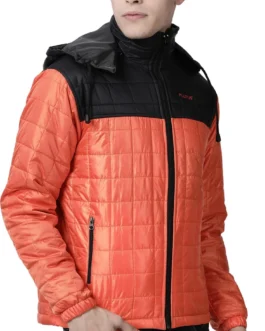 Plutus Men Colorblock Bomber Jacket