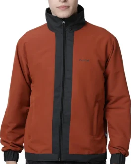 Plutus Men Colorblock Bomber Jacket