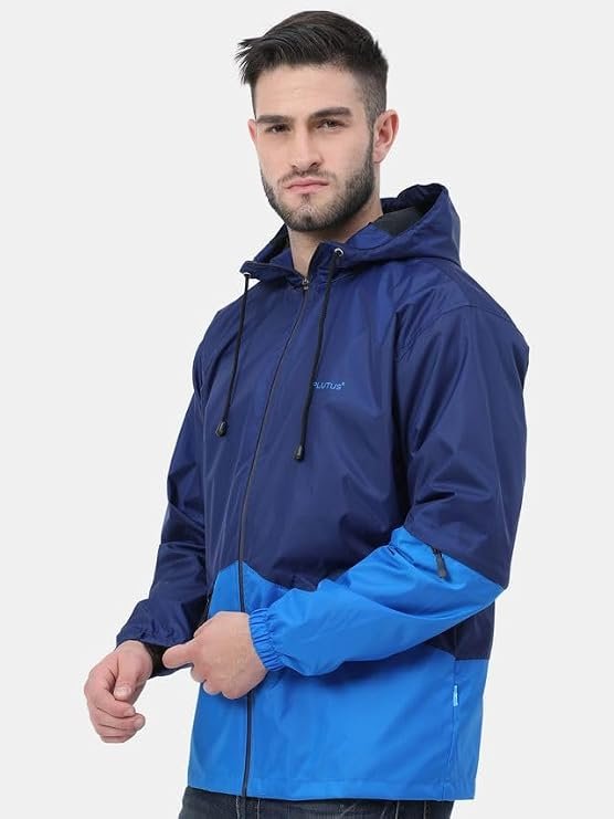 PLUTUS Solid Men Wind Cheater - Image 2