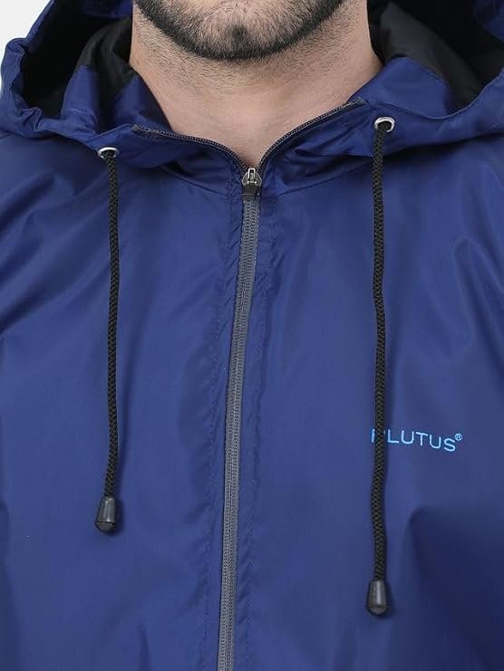 PLUTUS Solid Men Wind Cheater - Image 4