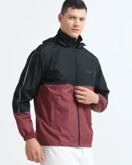 PLUTUS Men Colorblock Sports Jacket