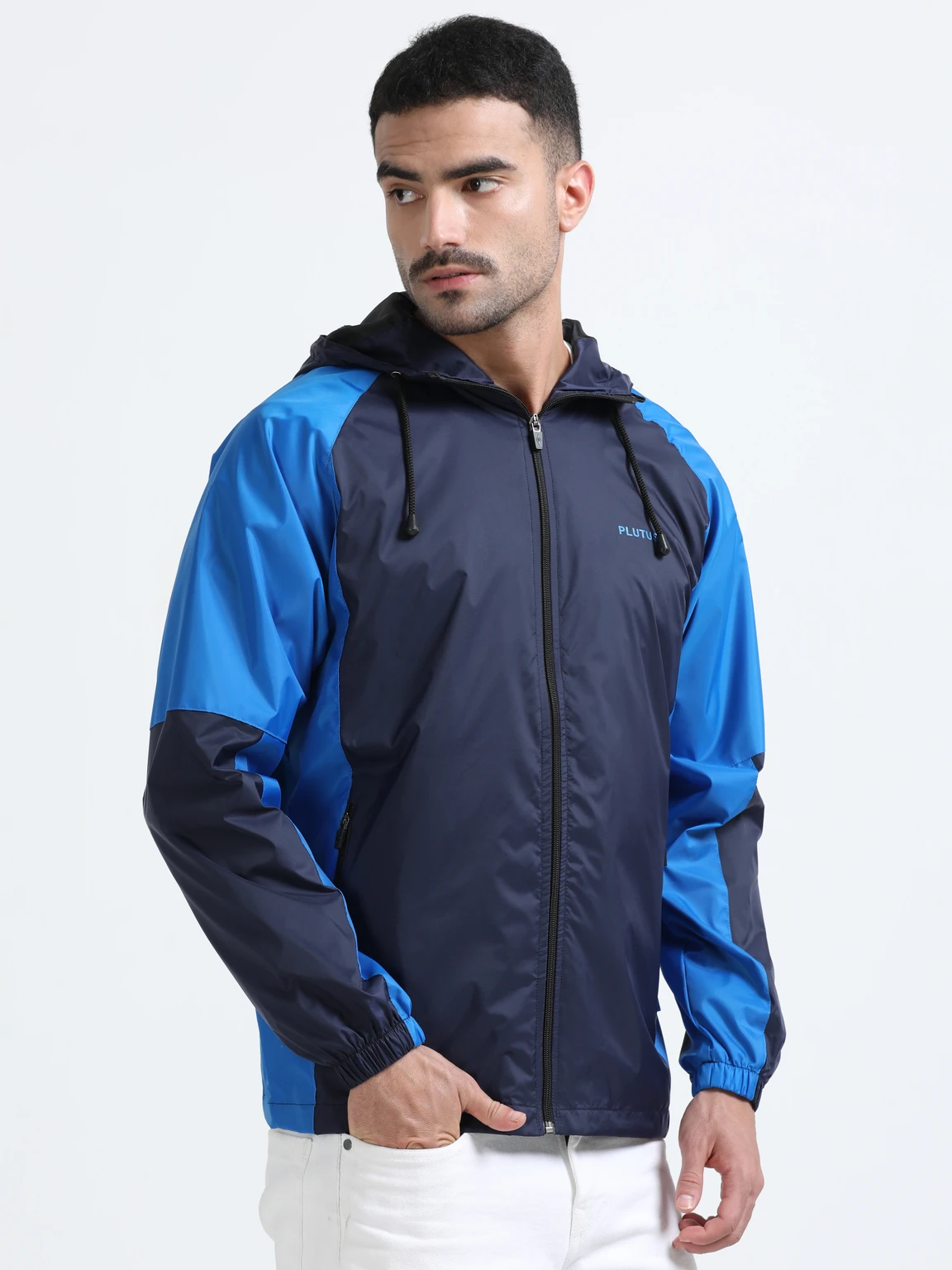 PLUTUS Men Solid Jacket - Image 3