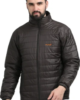 Plutus Men Solid Bomber Jacket