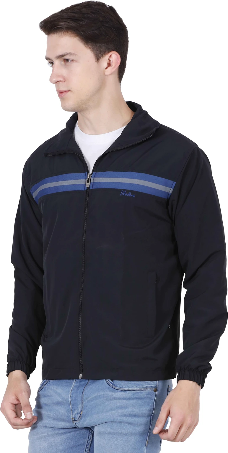 PLUTUS Men Solid Sports Jacket - Image 2