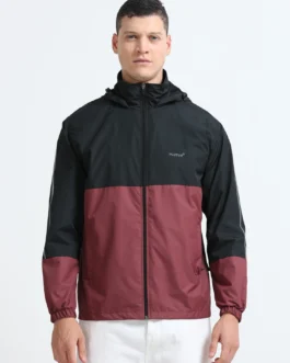 PLUTUS Men Colorblock Sports Jacket