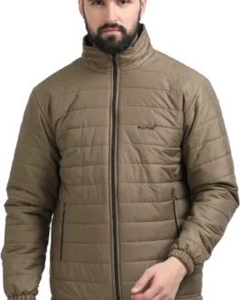 Plutus Men Solid Bomber Jacket